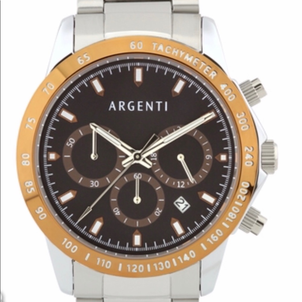 NWOT Men’s Racing Style Chronograph - Picture 3 of 3